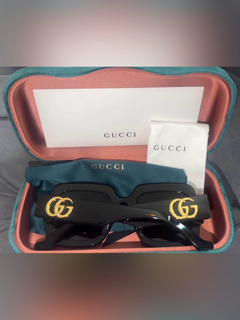 Gucci GG1547S women's sunglasses with a tortoise-shell frame